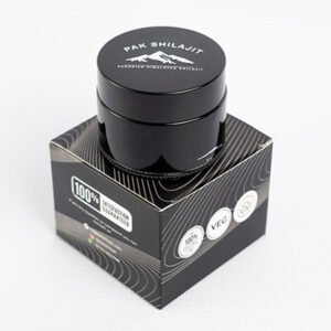 shilajit resin jar with packing box