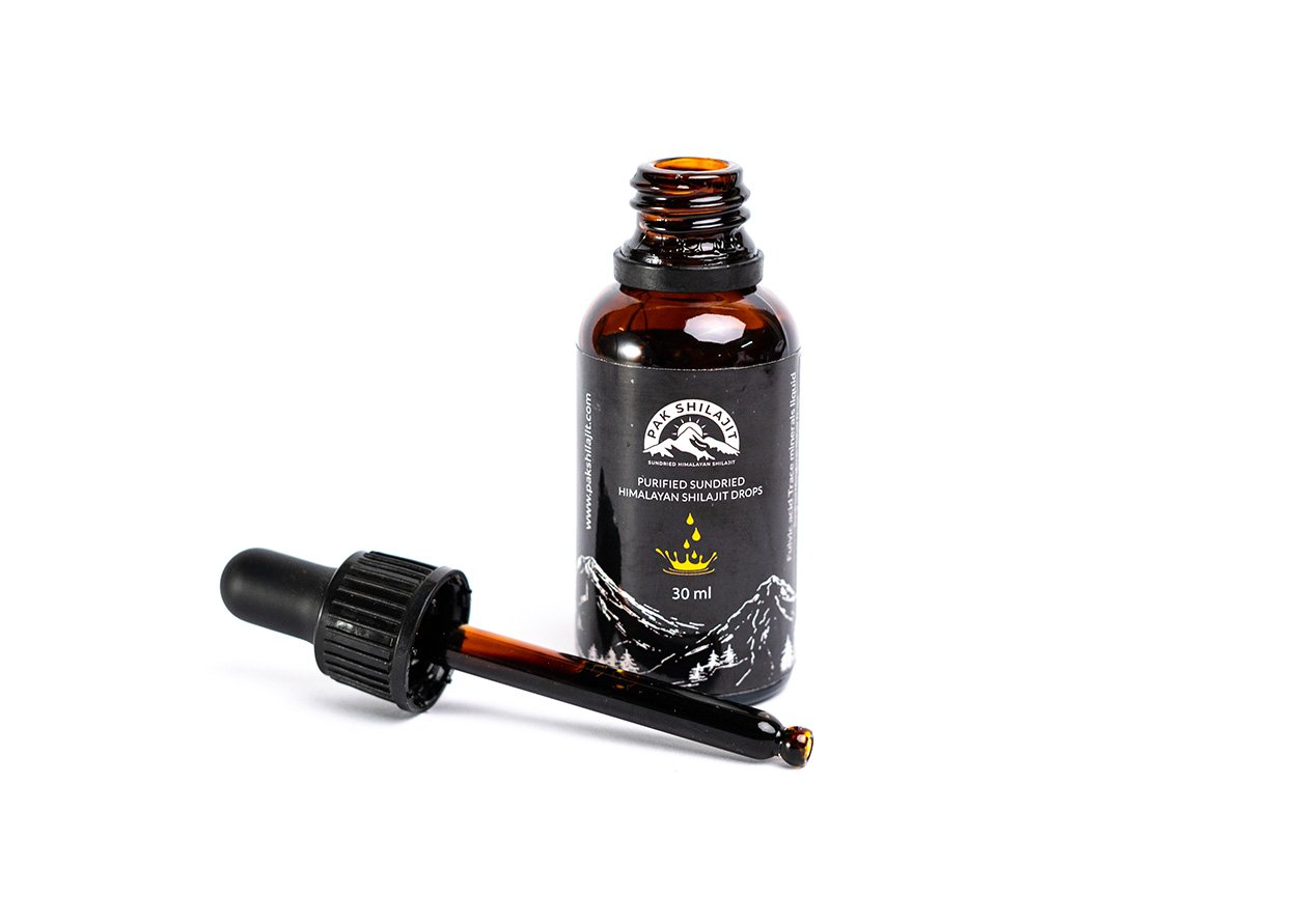 liquid shilajit drops