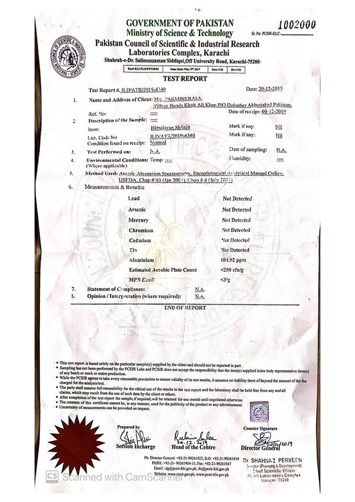 pakshilajit pakistan labreport