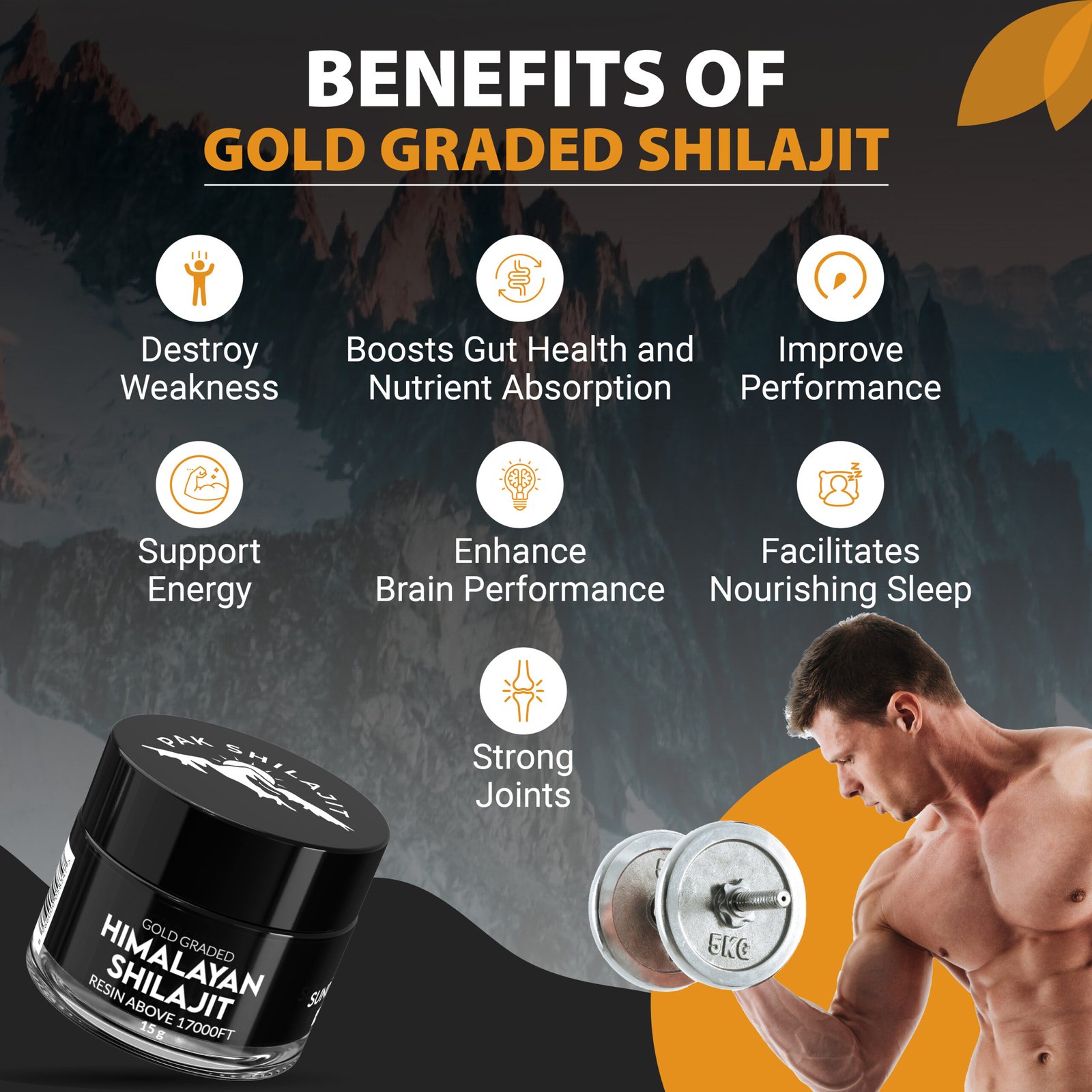 Benefits of shilajit